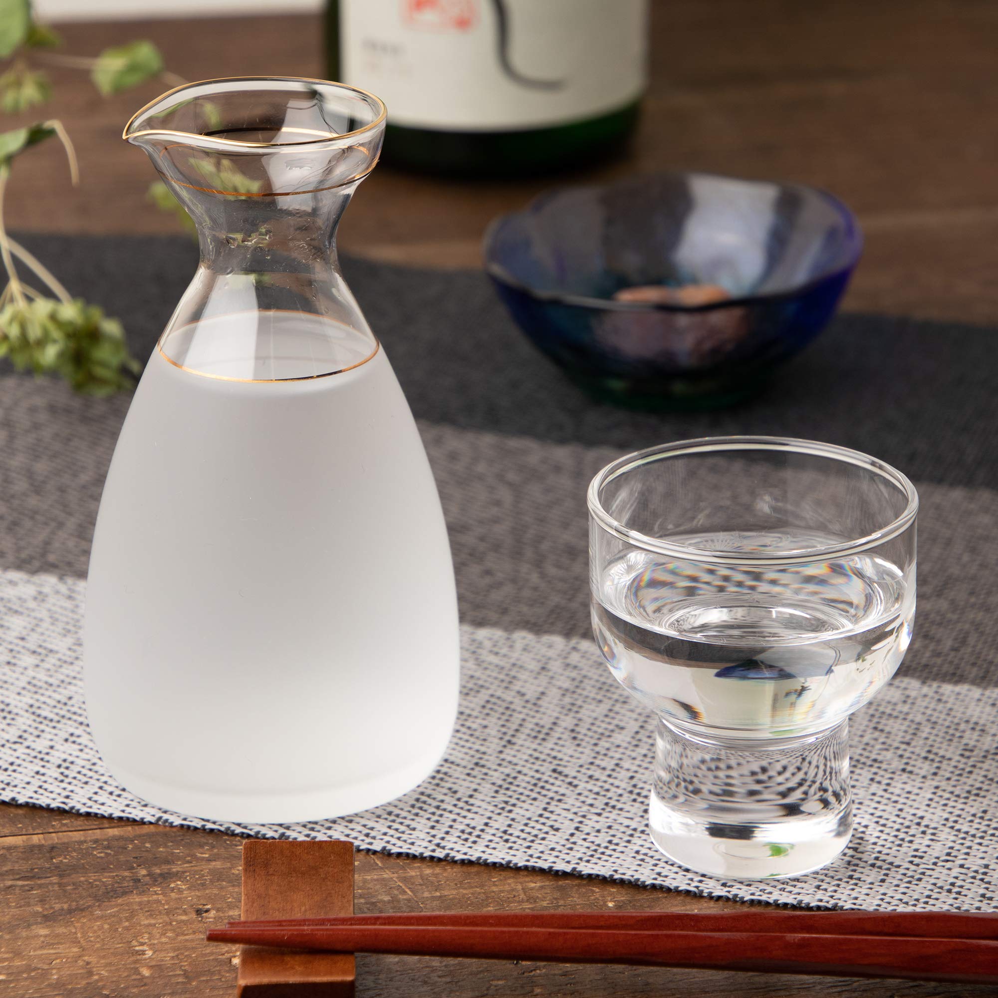 Amazon｜東洋佐々木ガラス 徳利 220ml カラフェ 消金線 日本製